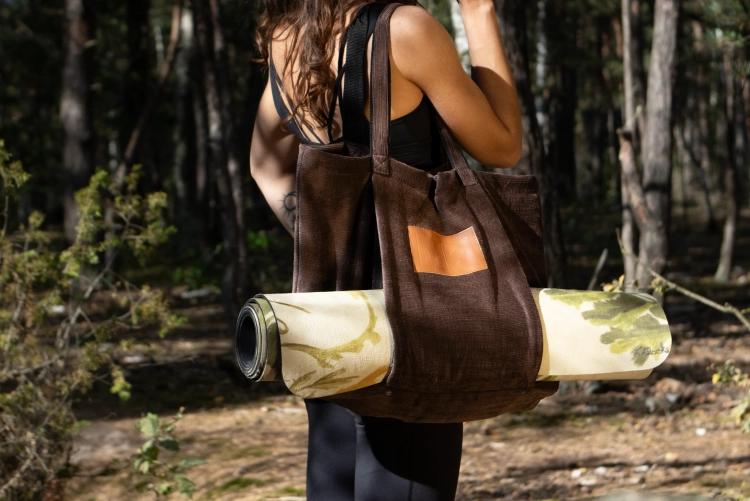 torba na silownie brazowa mellow ways
