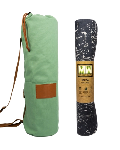 mata do jogi z pokrowcem timber mint.webp