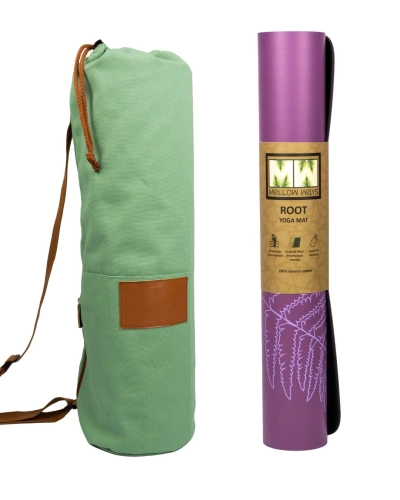 mata do jogi z pokrowcem plum mint.webp