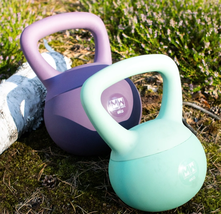 zestaw kettlebells 4kg i 6kg