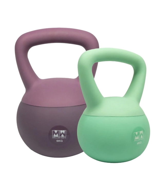zestaw kettlebells 4kg 6kg